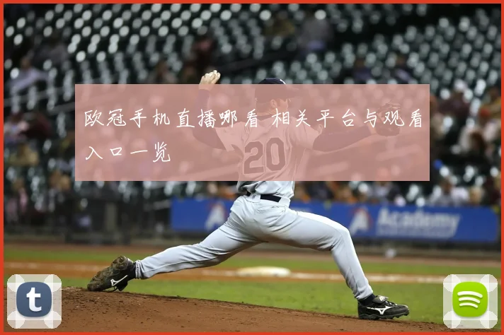欧冠手机直播哪看 相关平台与观看入口一览