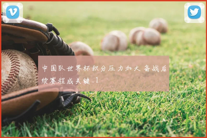 中国队世界杯积分压力加大 备战后续赛程成关键_1